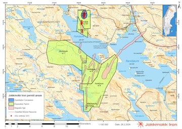 Undersökningstillstånd för Parkijaur nr 8 beviljat